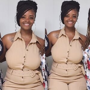 Fashion Nova Halter Jumpsuit